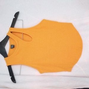 WILD FABLE Shoulder Slit Top